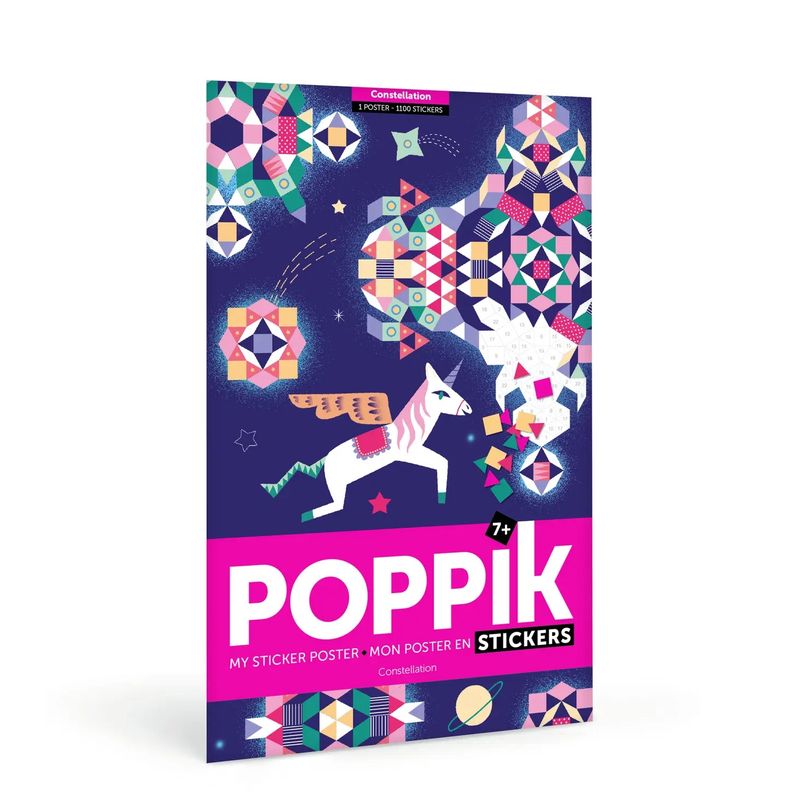 POPPIK - Constellation - Poster pixel en sticker 7+