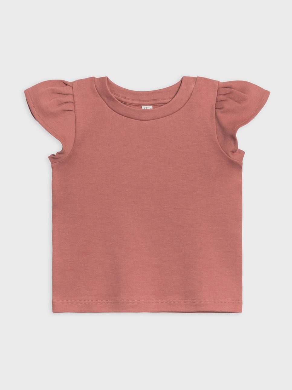 Pearl Petal Sleeve Tee | Berry
