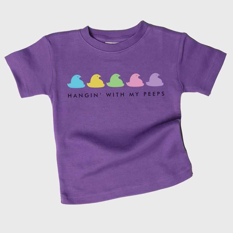 Hanging With My Peeps Girls Boys Easter Baby &amp; Toddler Top