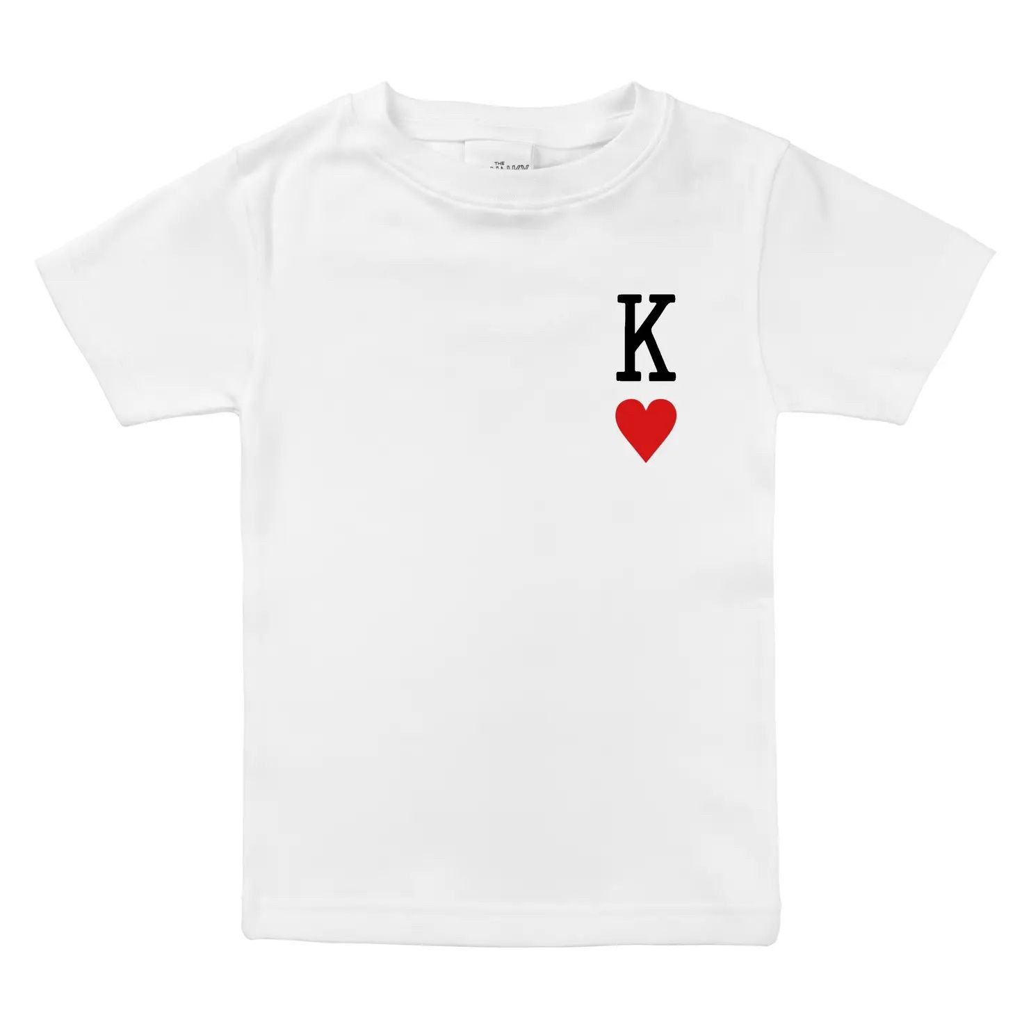 King of Hearts Organic Bodysuit | Tee