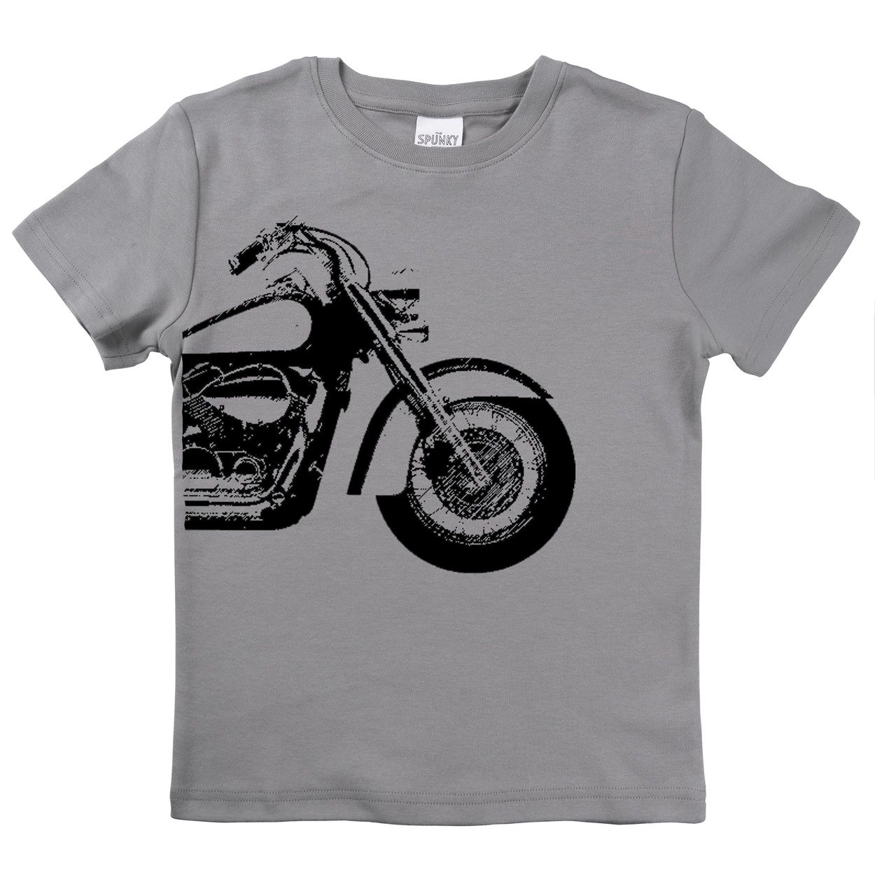 Motorcycle Organic Cotton Bodysuit | Tee THUNDER