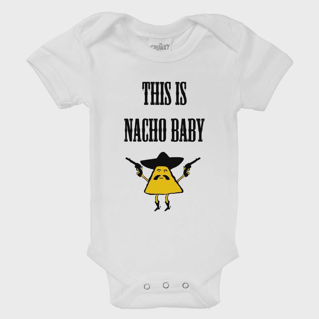 This is Nacho Baby Funny Organic Cotton Bodysuit
