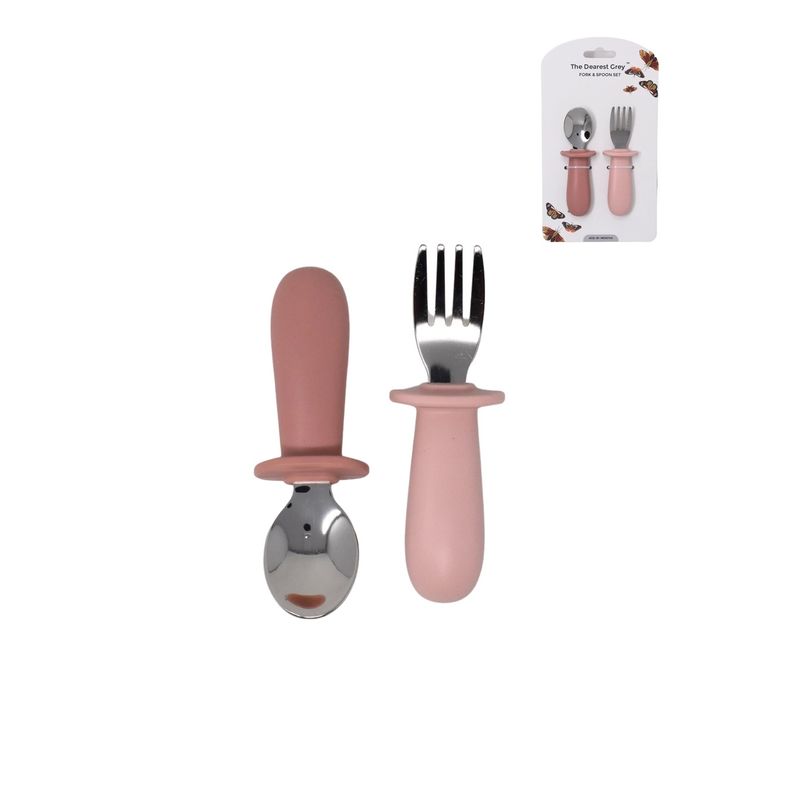 Fork &amp; Spoon Set | Rosewood &amp; Honeysuckle
