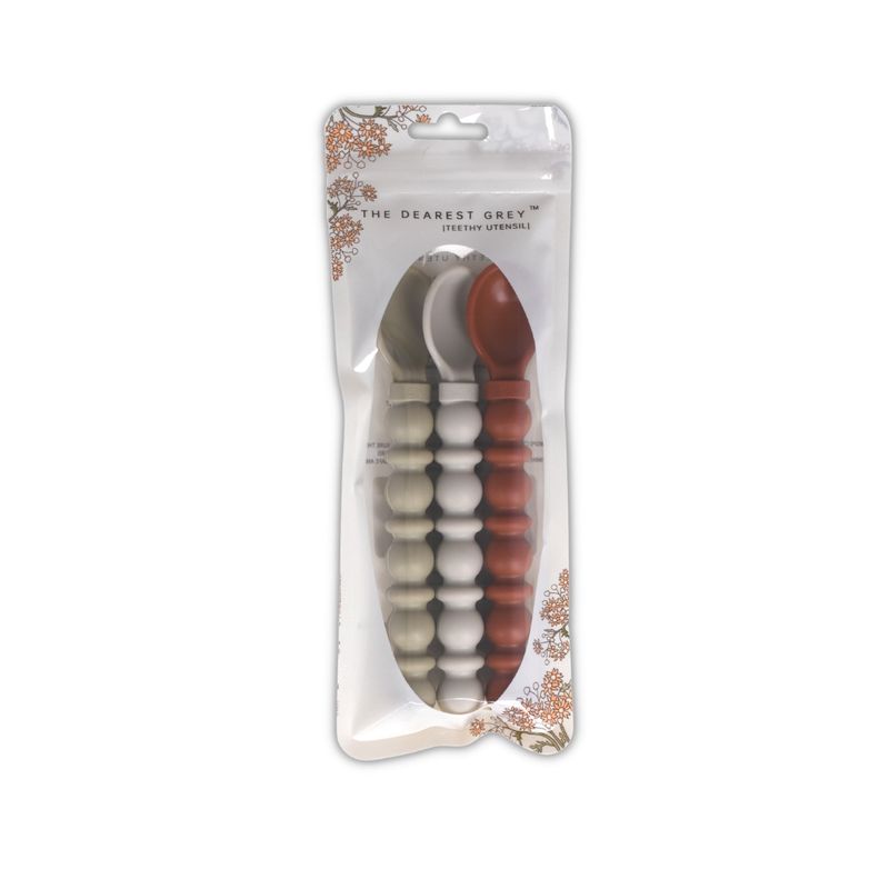 Silicone Teethy Utensil | Earth Tones