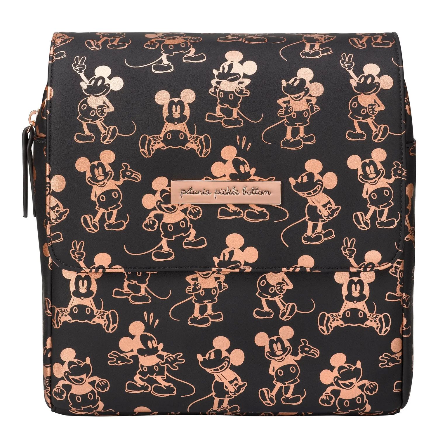 Mini Boxy Backpack - Metallic Mickey Mouse