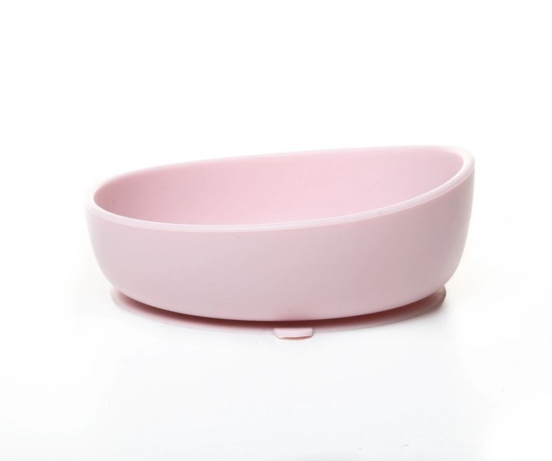 Baby Silicone Suction Bowl - Blush