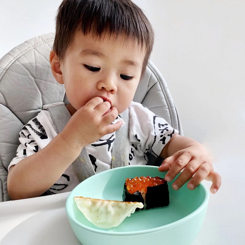 Baby Silicone Suction Bowl - Mint