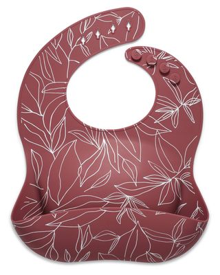 Silicone Baby Bib - Foliage