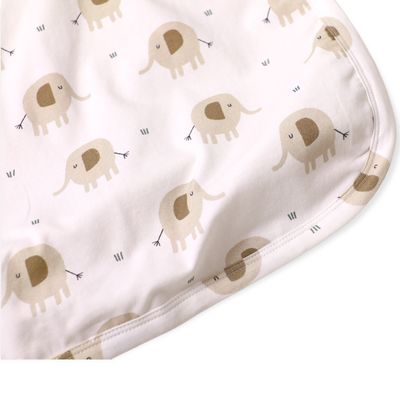 Hooded Baby Towel -  Elephant (Organic Cotton)