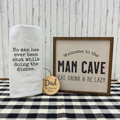 No Man Has Ever Been Shot While Doing The 16x24 Hand Towel