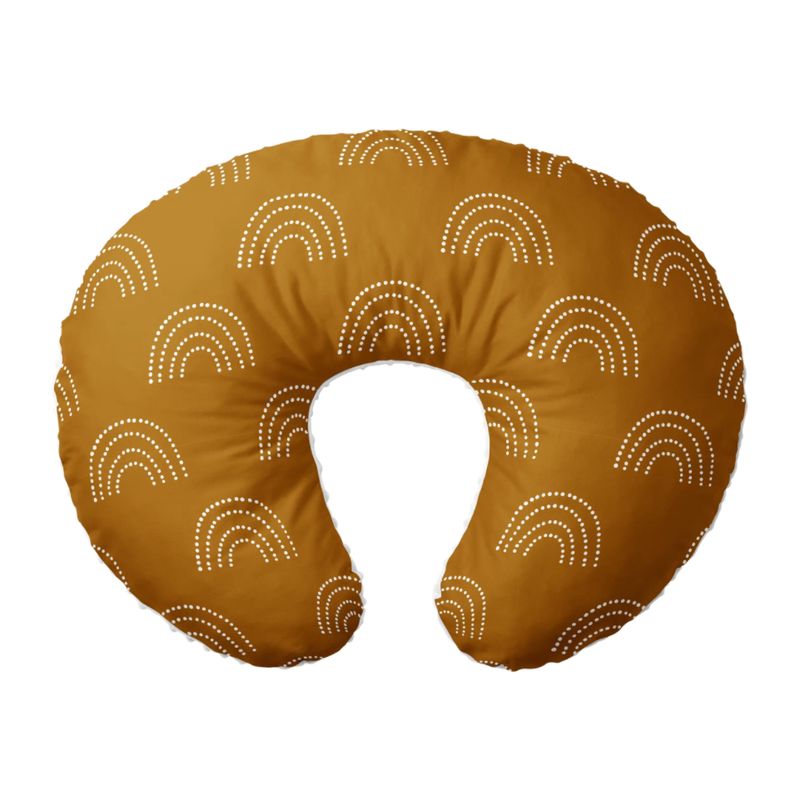 Nursing Pillow Cover, 100% Cotton | Sienna rainbows