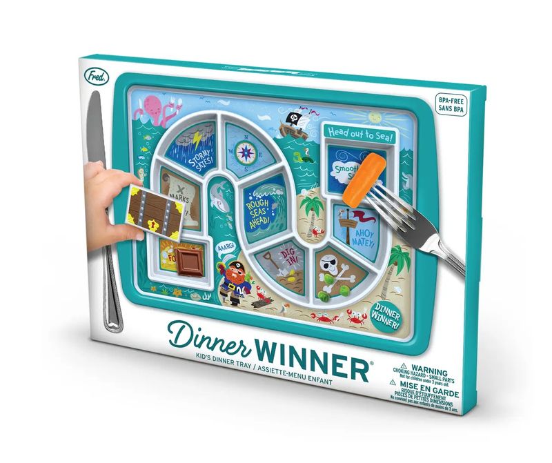 Dinner Winner- Pirate Adventure Plate