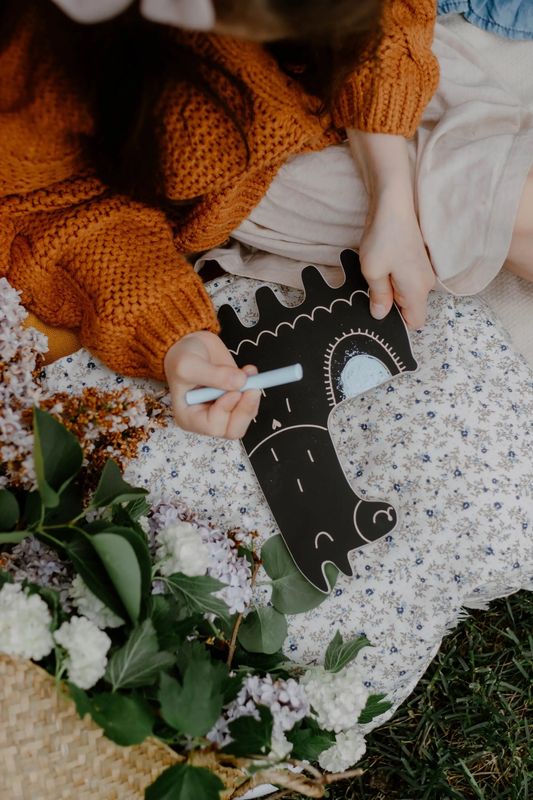 The Lama - Animal shaped chalk board / with chalk