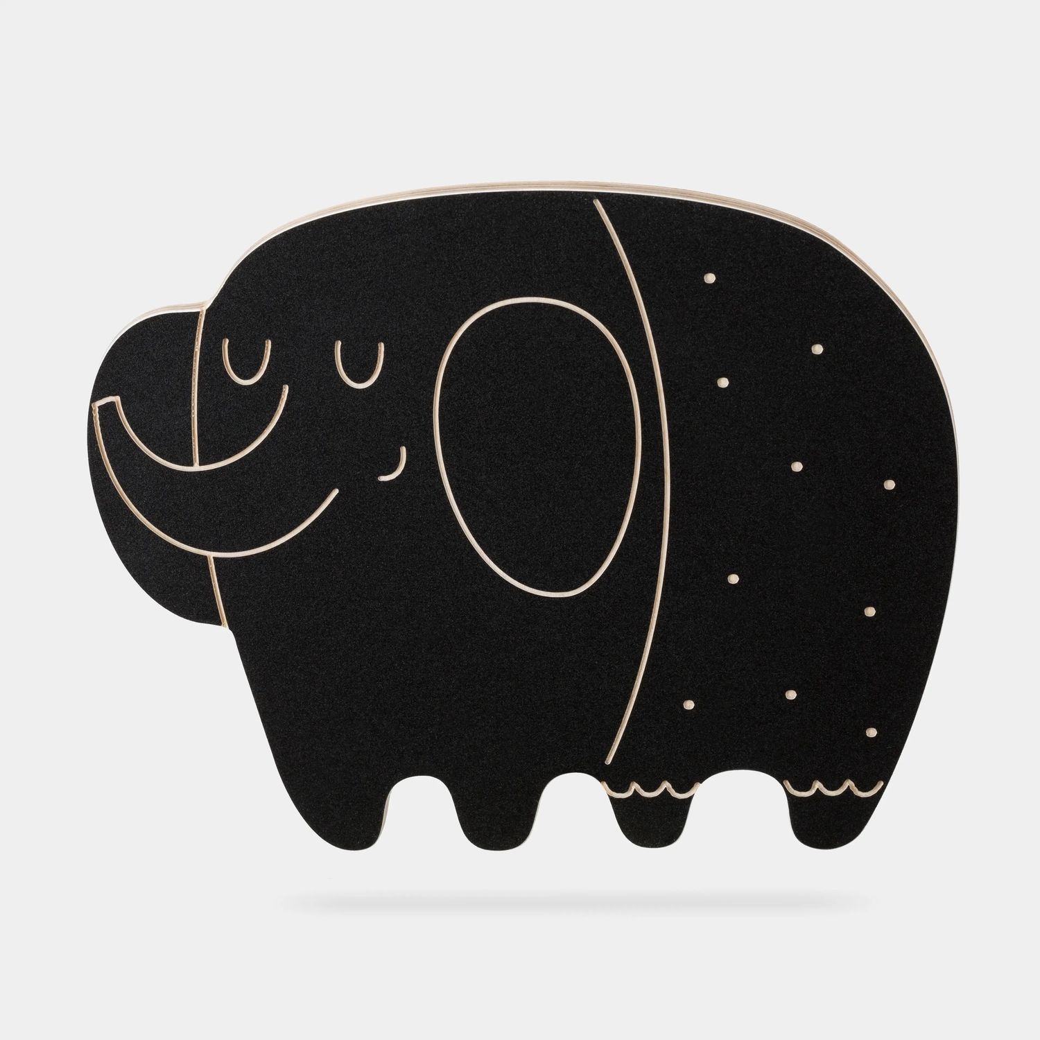Elephant, Animal shaped chalk board / with chalk