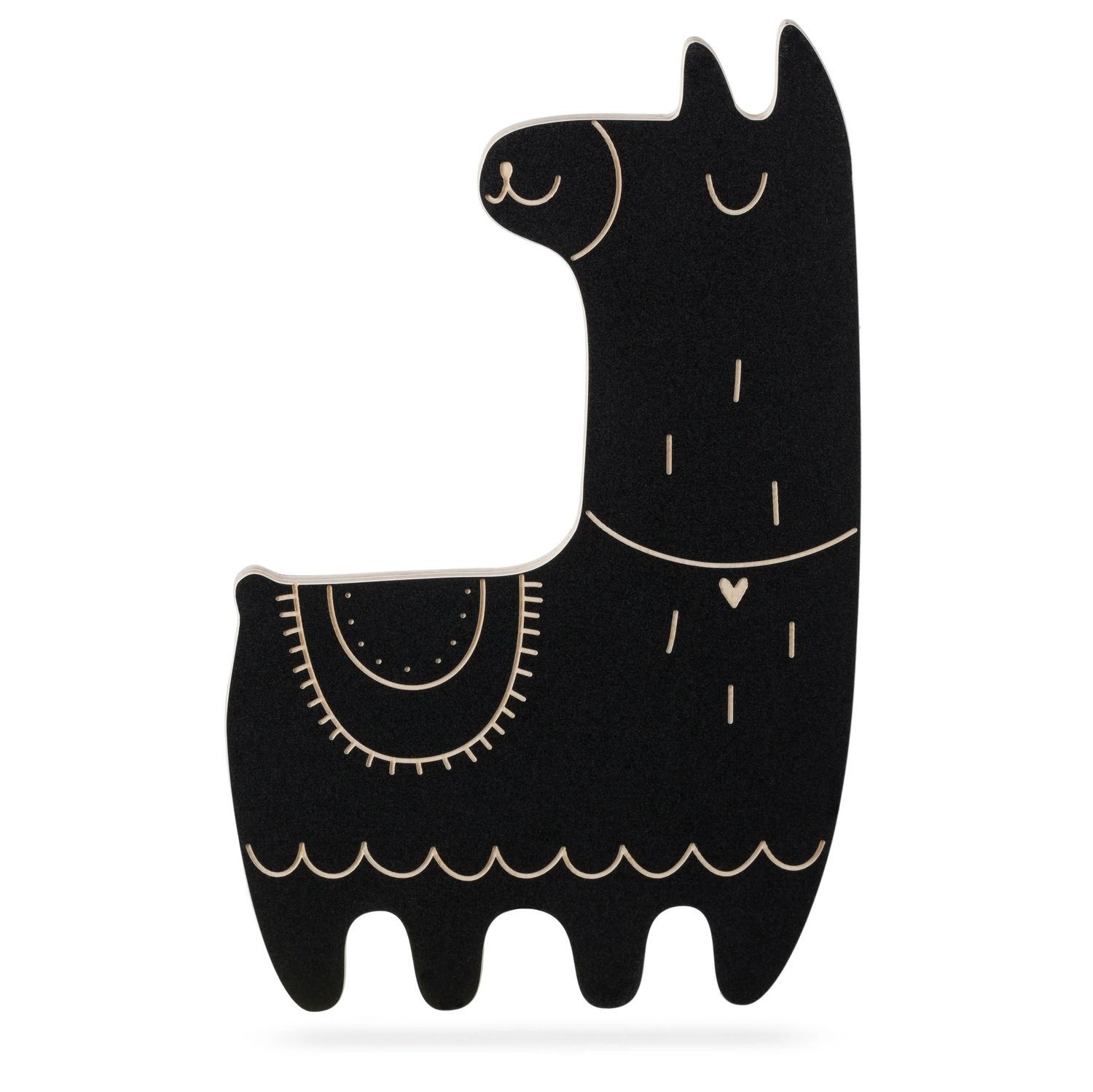 The Lama - Animal shaped chalk board / with chalk