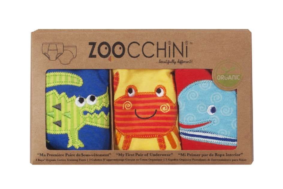 Organic Cotton 3 PC Potty Training Set - Ocean Friends