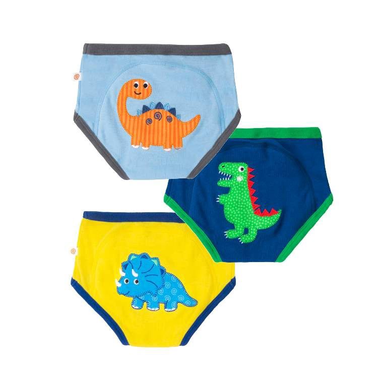 Organic Cotton 3 PC Potty Training Set - Jurassic Pals