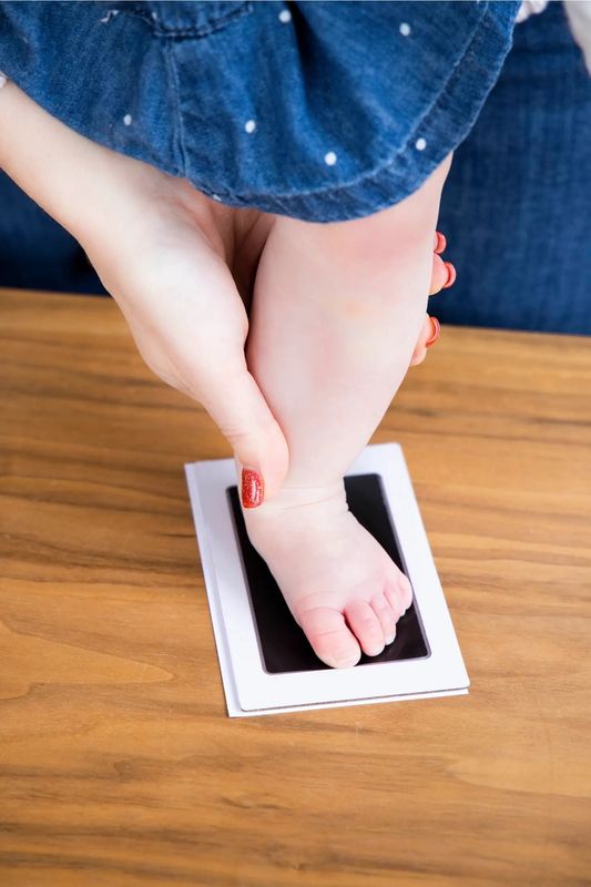 Handprint or Footprint Clean-Touch Ink Pad