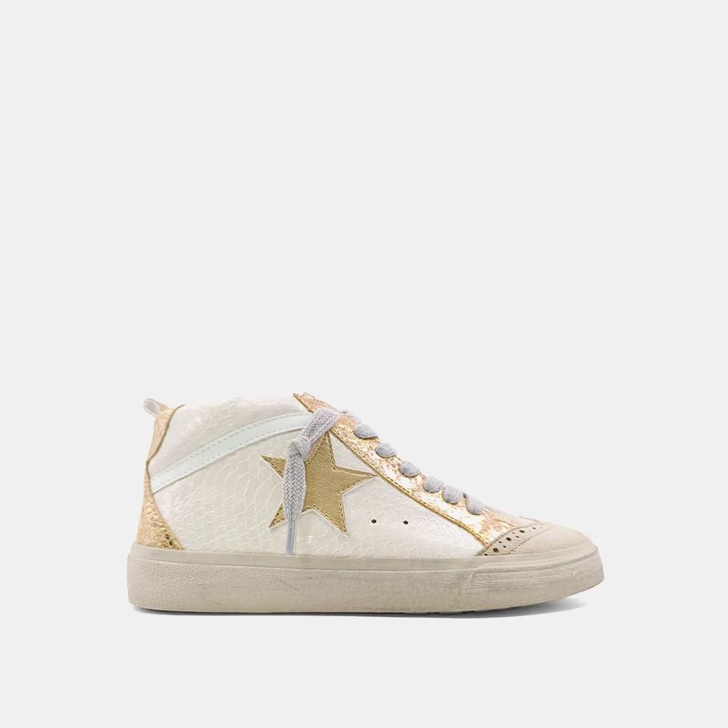 Paulina Blush Snake Sneaker