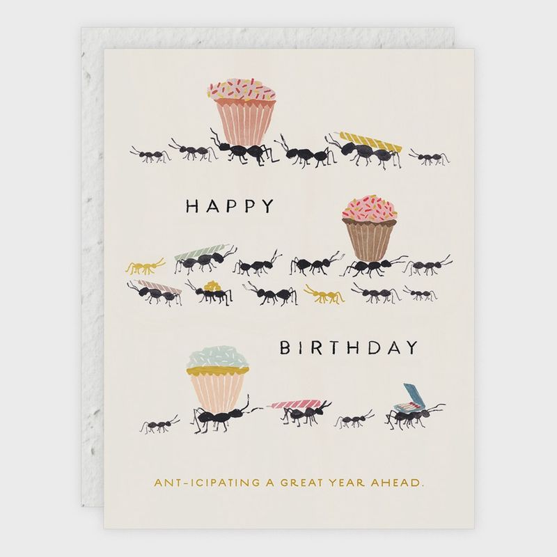 Ant-icipating A Great Year | Birthday Card