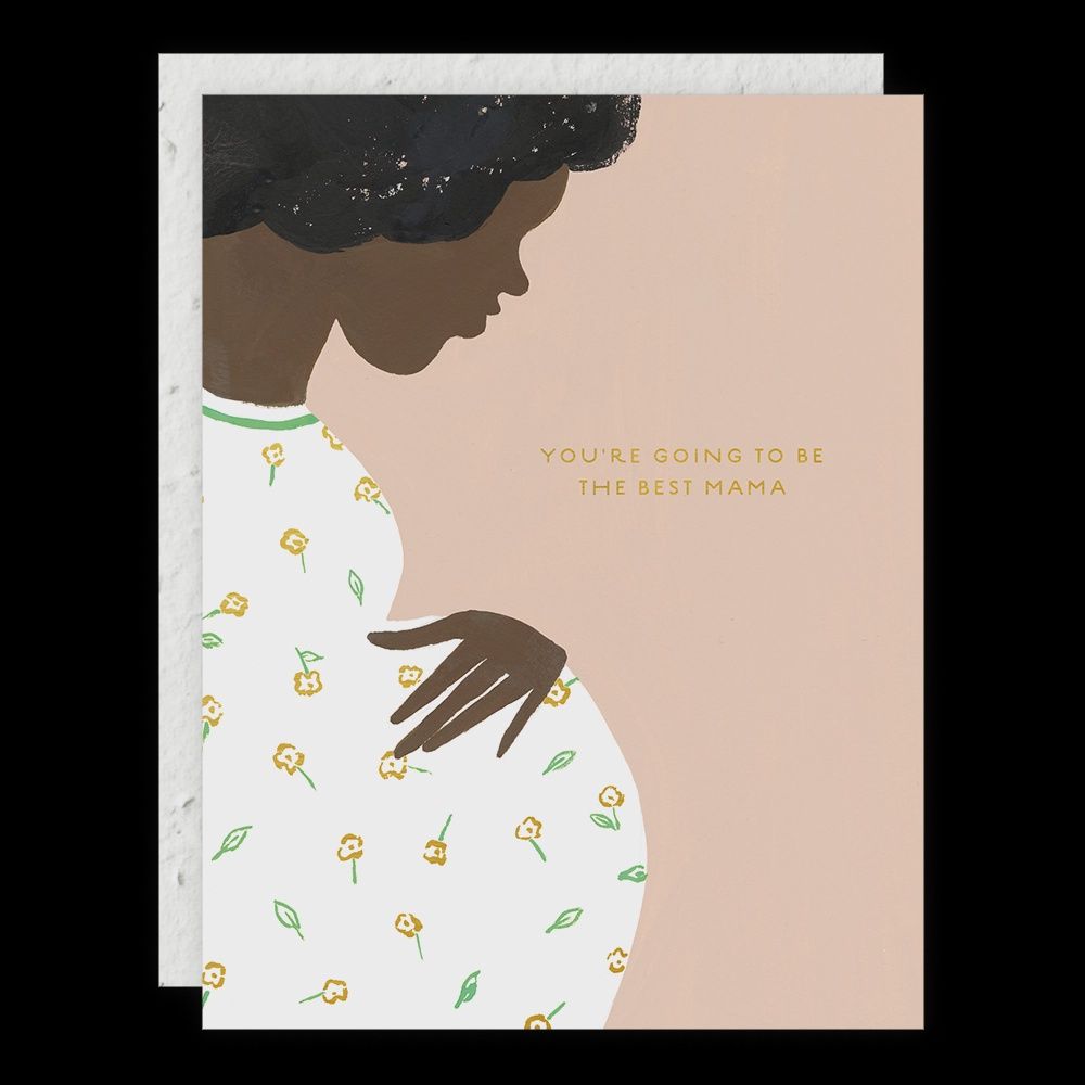 Baby Bump Expecting Card