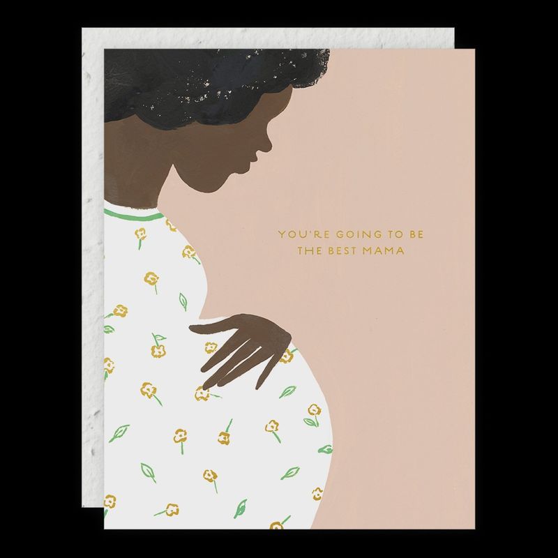 Baby Bump Expecting Card