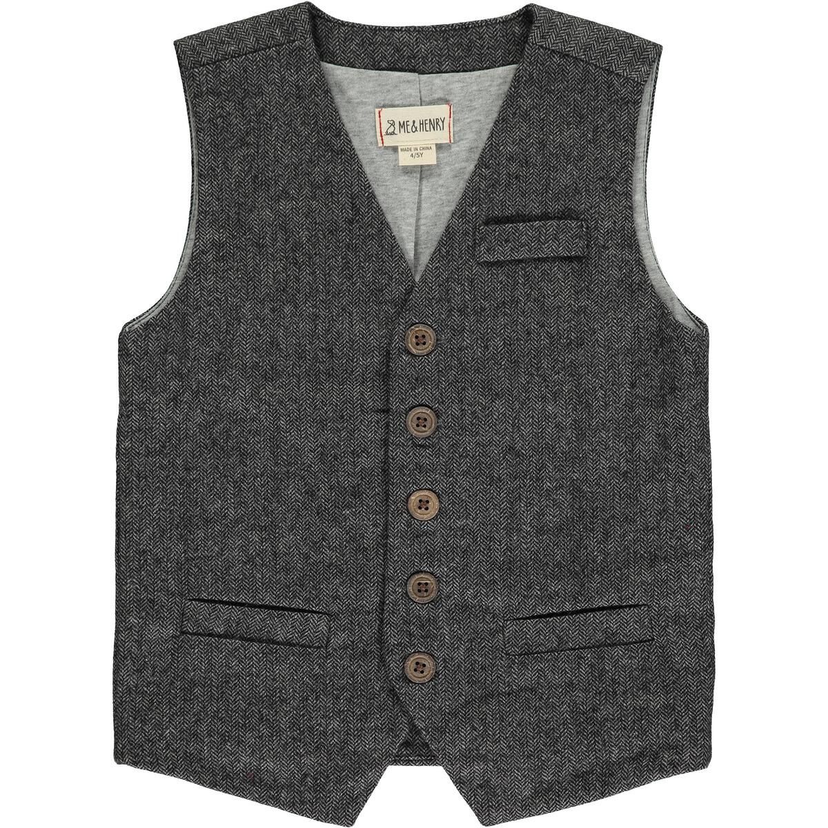 Victor Vest Charcoal
