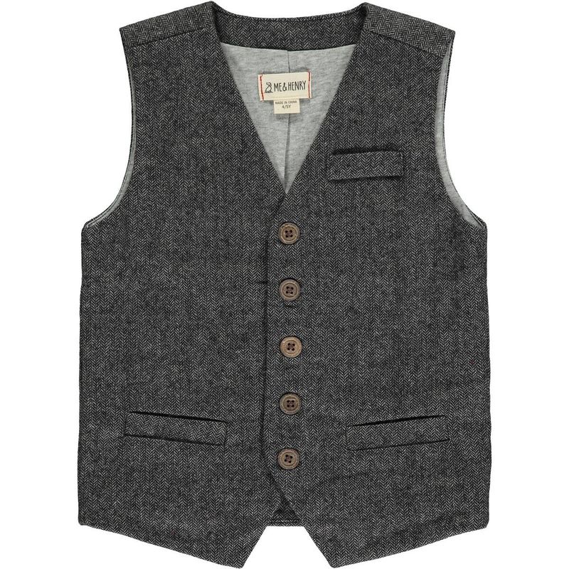 Victor Vest Charcoal
