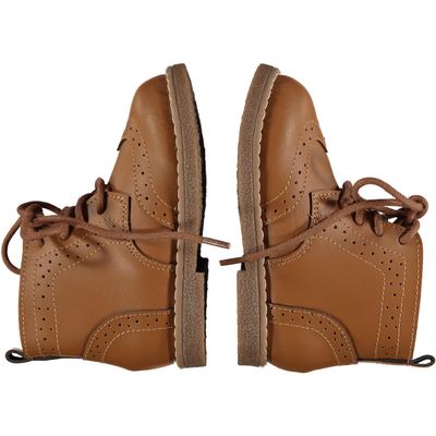 SLOANE LACED BROGUE BOOTS