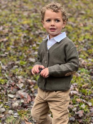 DUNCAN Cotton cardigan