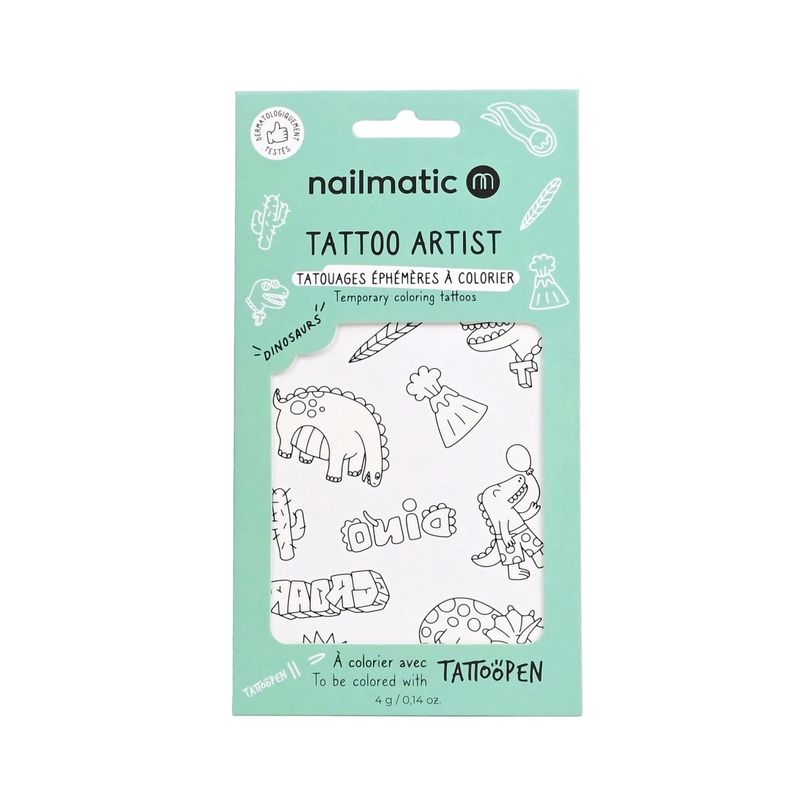 Temporary Tattoos to be colored in