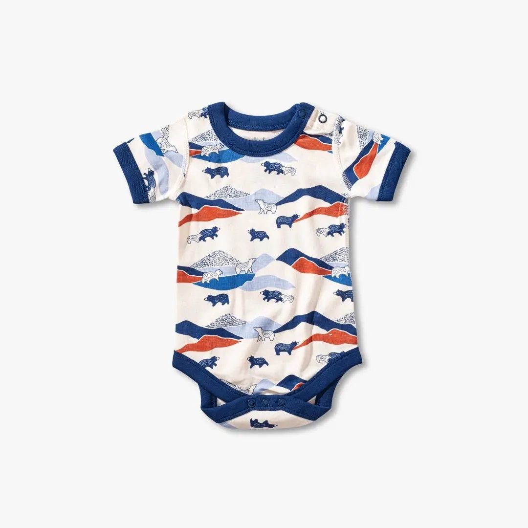 Mountain Bear Baby Bodysuit