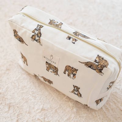 Beauty Case - THELMA - Tiger/Milk