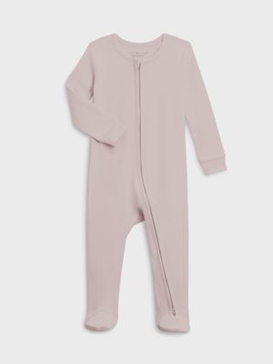 Peyton Zipper Sleeper | Wisteria