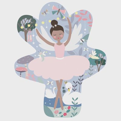 Ballerina 12pc Shaped Puzzle | Enchanted