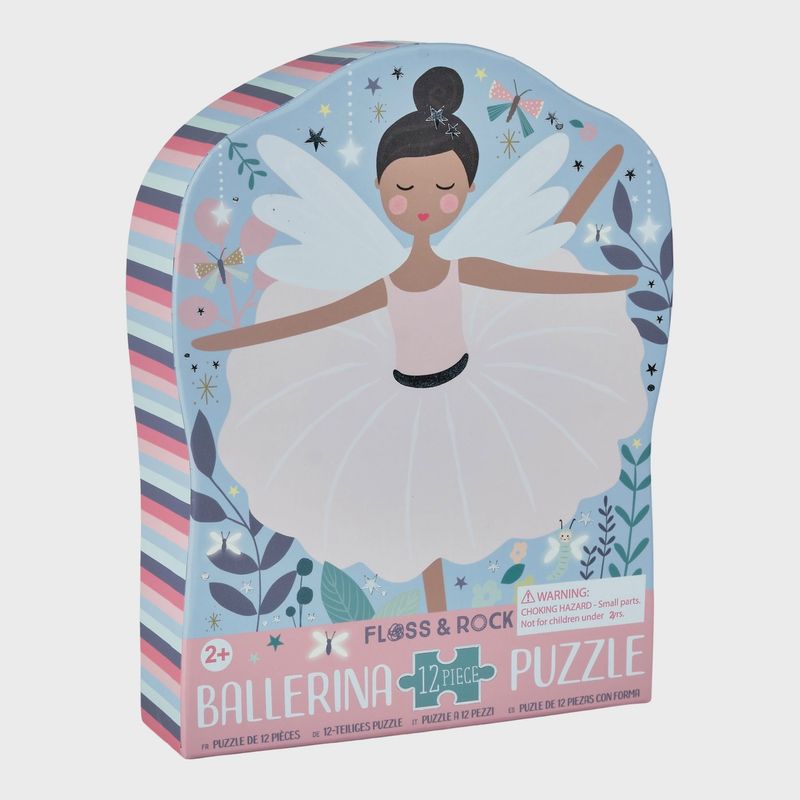 Ballerina 12pc Shaped Puzzle | Enchanted