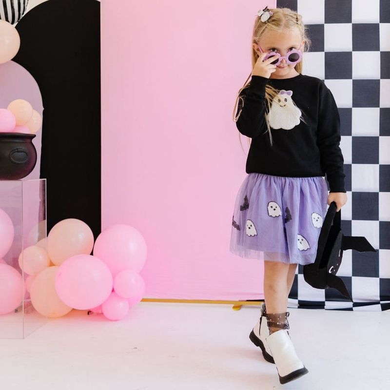 Ghost + Bat Sequin Tutu