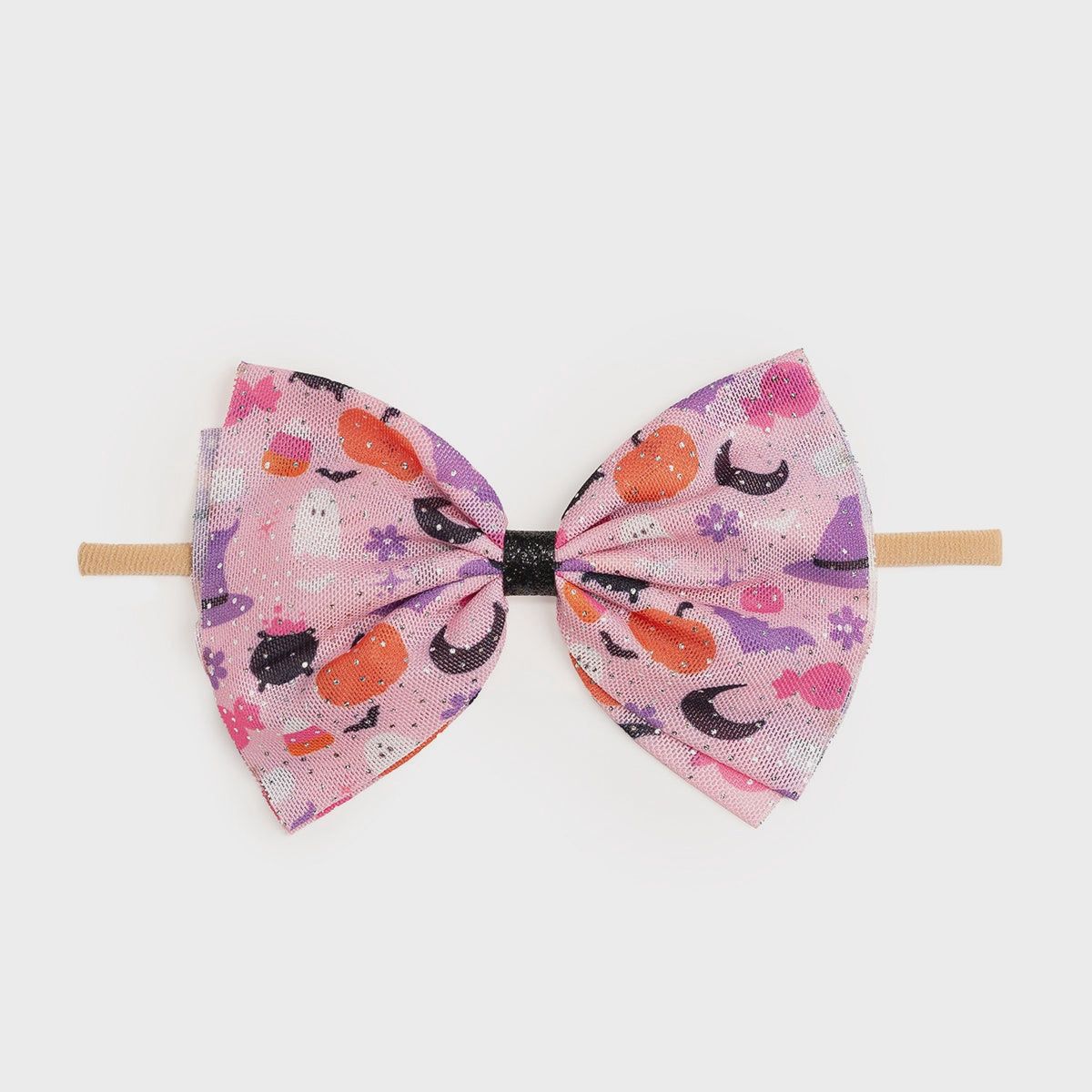 Halloween Fun Tulle Bow Headband