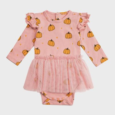 Pumpkin Tutu Bodysuit