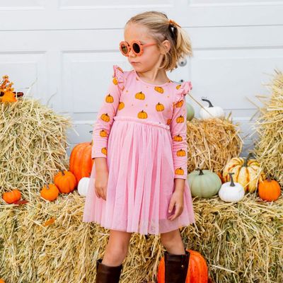 Pumpkin  Tutu Dress