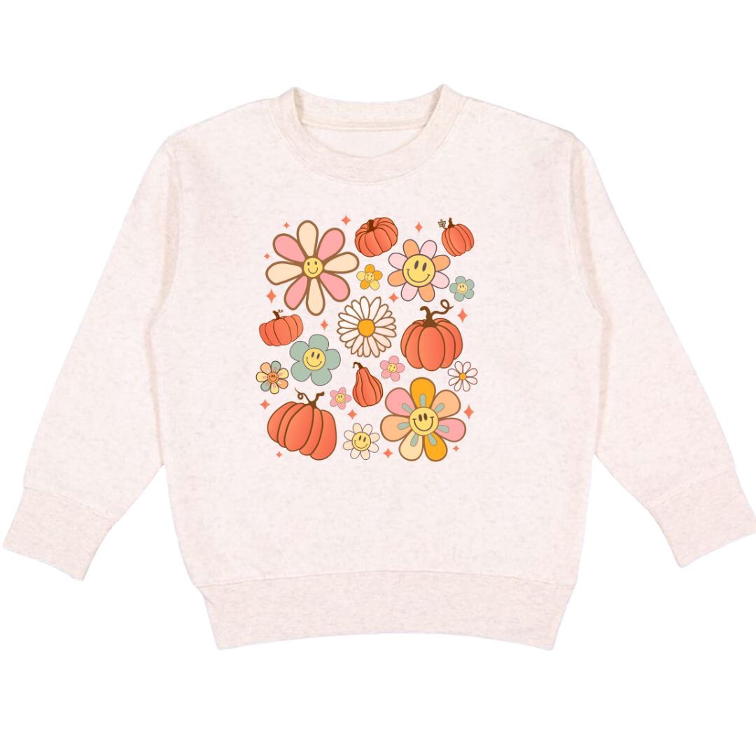 Pumpkin Daisy Sweatshirt