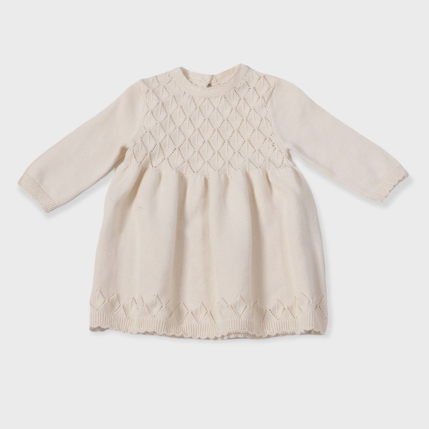 Milan Pointelle Sweater Knit Dress