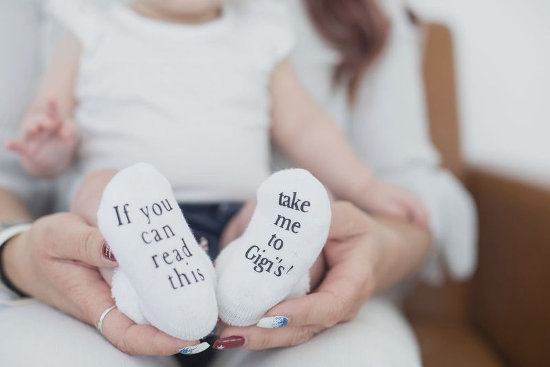 Take Me To Gigi&#39;s Baby Socks