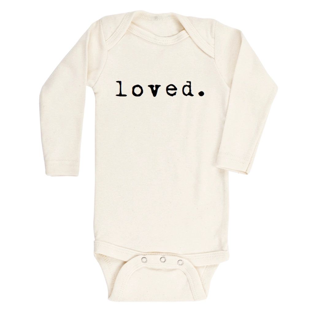 Organic Love Sleeve Bodysuit | Loved