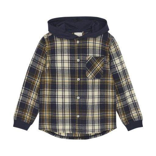 LS Check Shirt | Parisian Blue