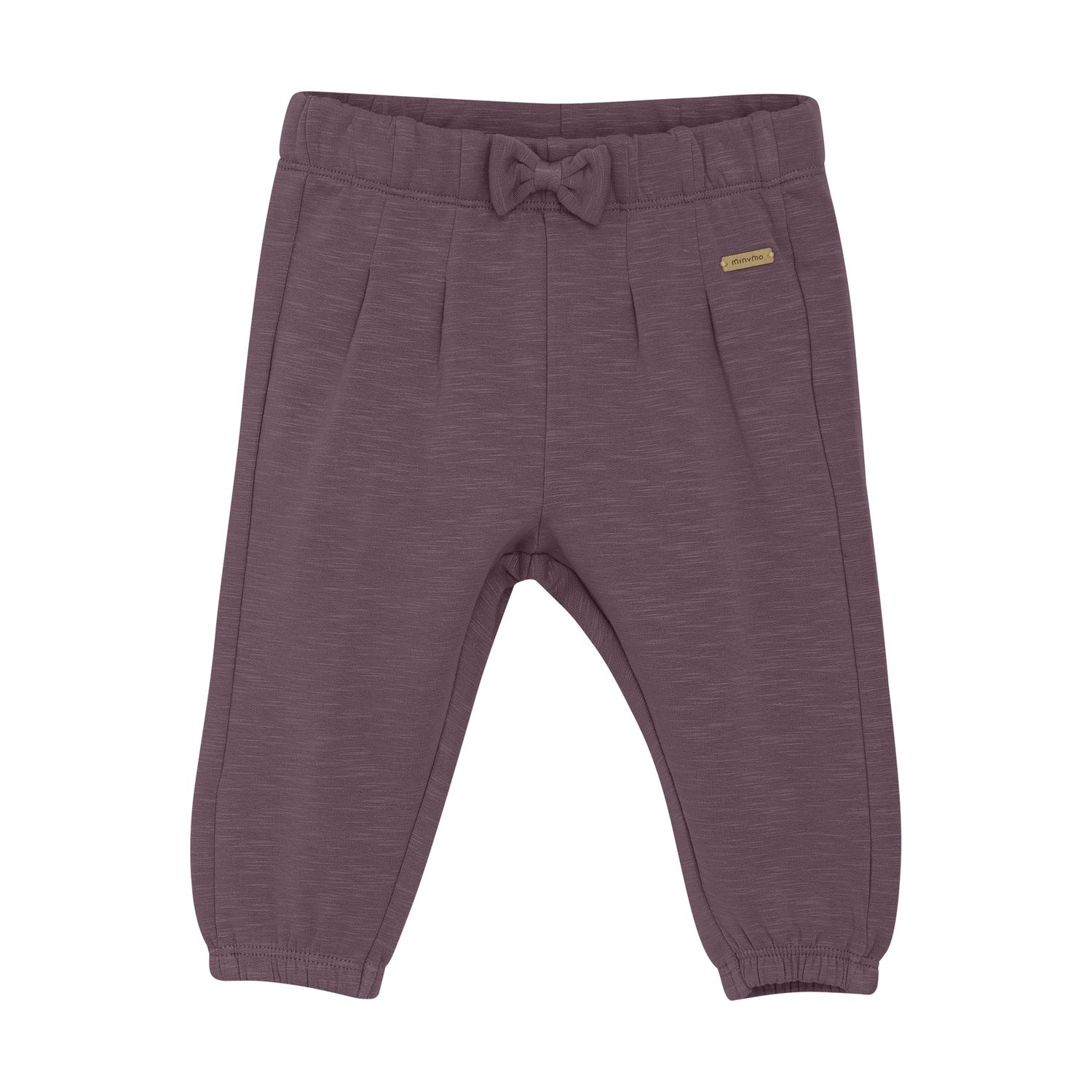 Organic Sweatpants | Black Plum