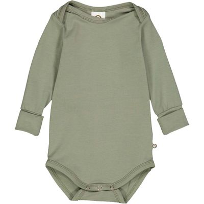 Cozy LS Bodysuit | Poetry Green