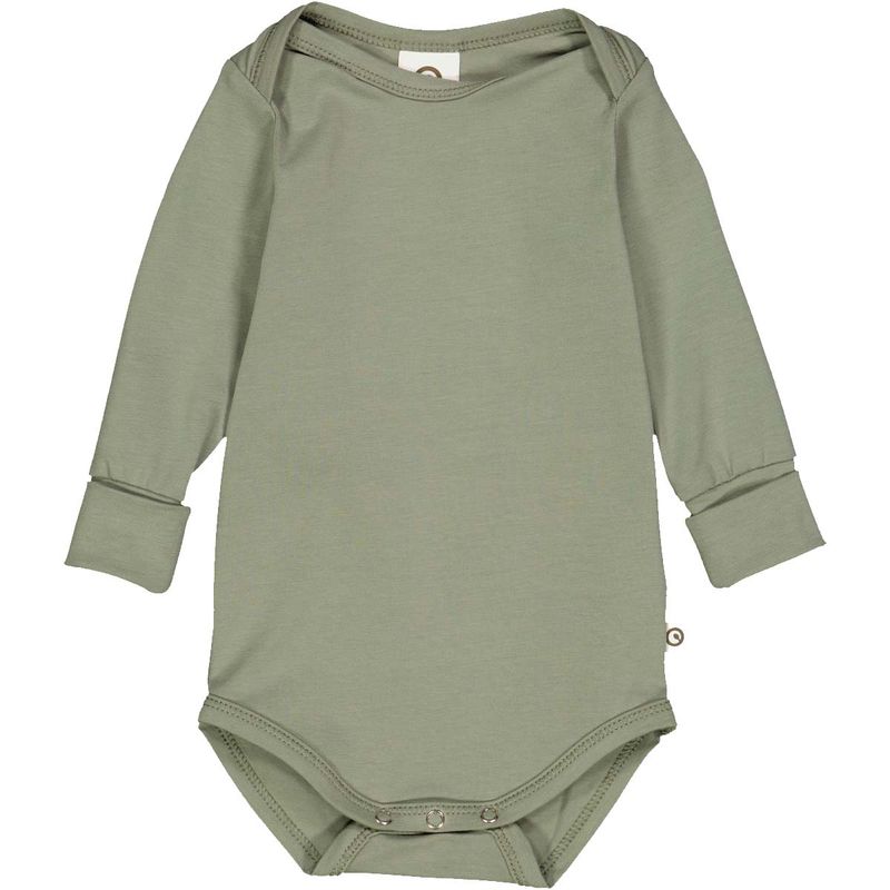 Cozy LS Bodysuit | Poetry Green