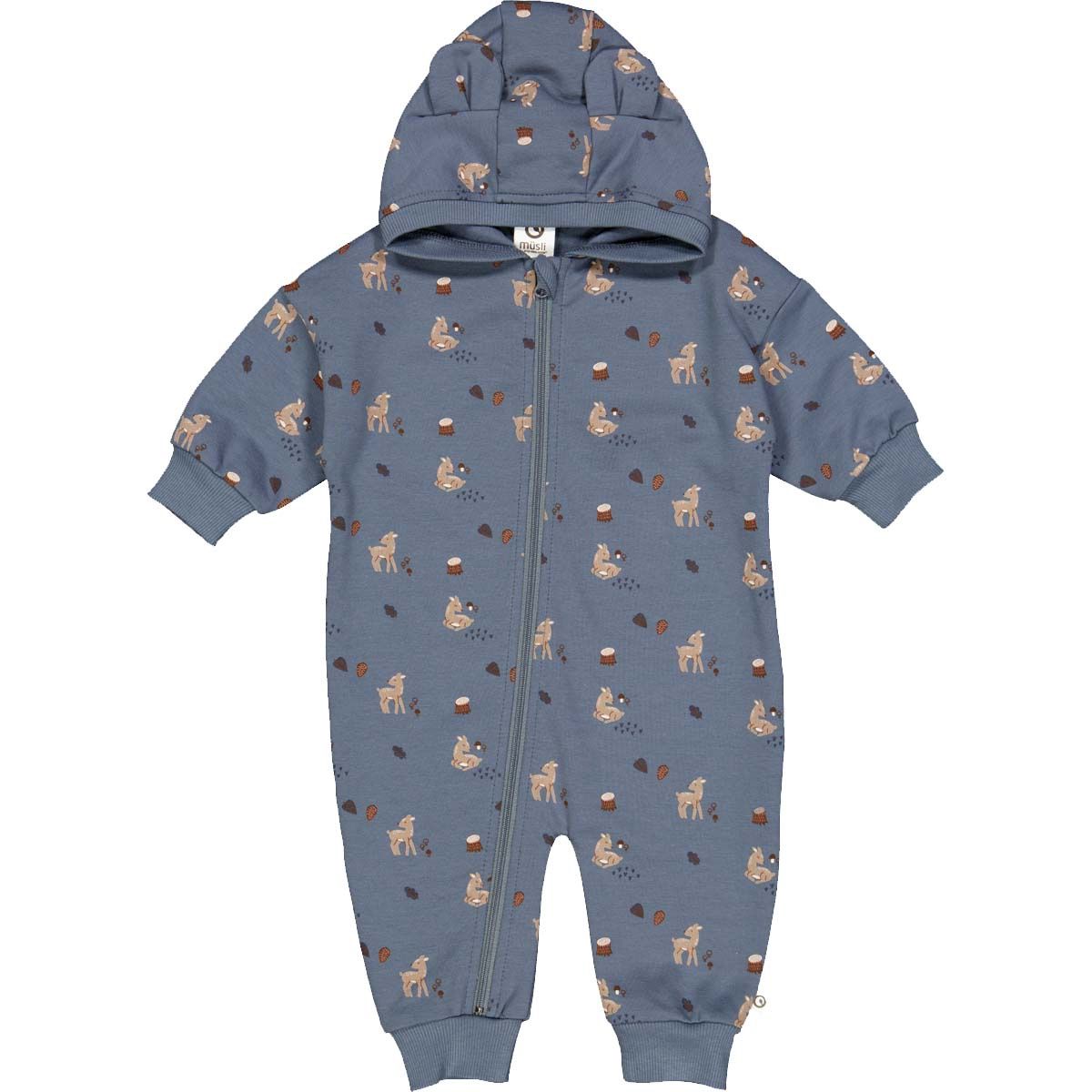 Deer Zip Bodysuit