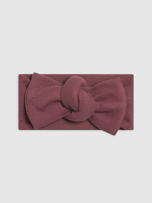 Waffle Bow Wrap | Mulberry